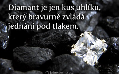 Diamant je jen uhlík…