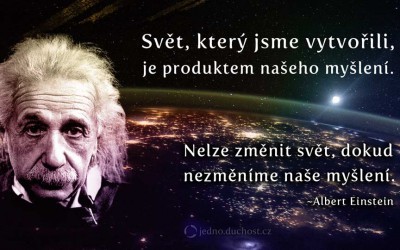 Einstein – svět a myšlení
